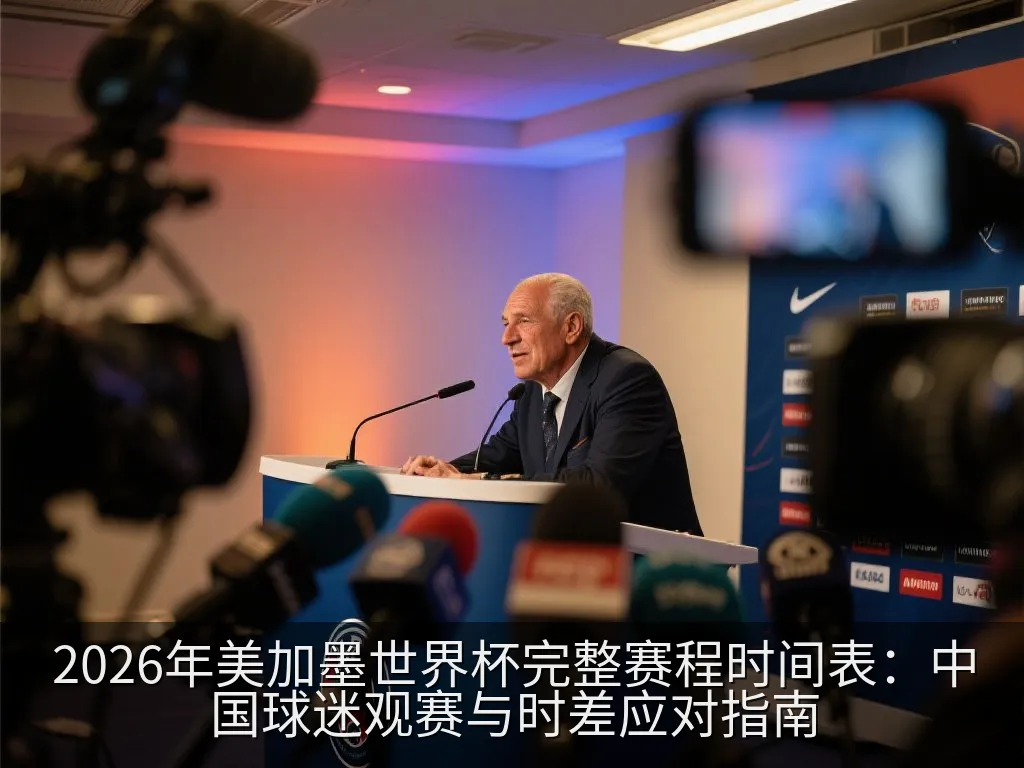 2026年美加墨世界杯完整赛程时间表：中国球迷观赛与时差应对指南